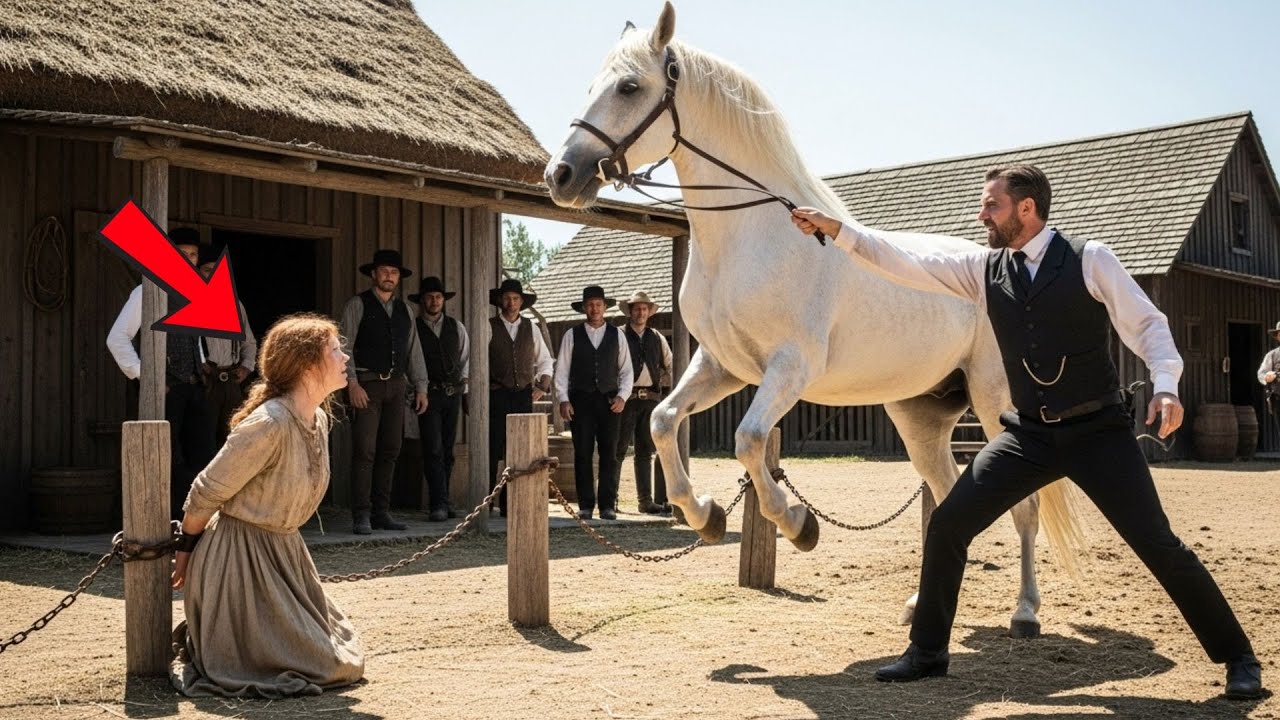 ER SCHLUG SIE ÖFFENTLICH, ABER NIEMAND ERWARTE, WAS DAS KRANKE PFERD TUN WÜRDE…