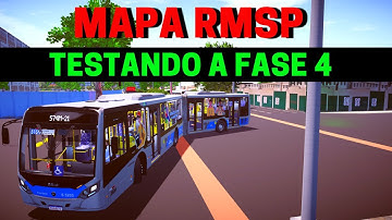 🔴Gameplay Testando Fase 4 Mapa RMSPF Com Articulado | Proton Bus Simulator PBSC | Mods Mapa