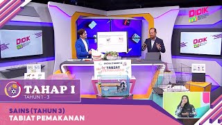 Tahap I (2022) | Sains (Tahun 3): Tabiat Pemakanan