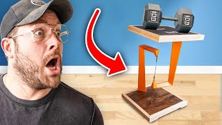 Another IMPOSSIBLE "FLOATING" Table Build That Almost BROKE!