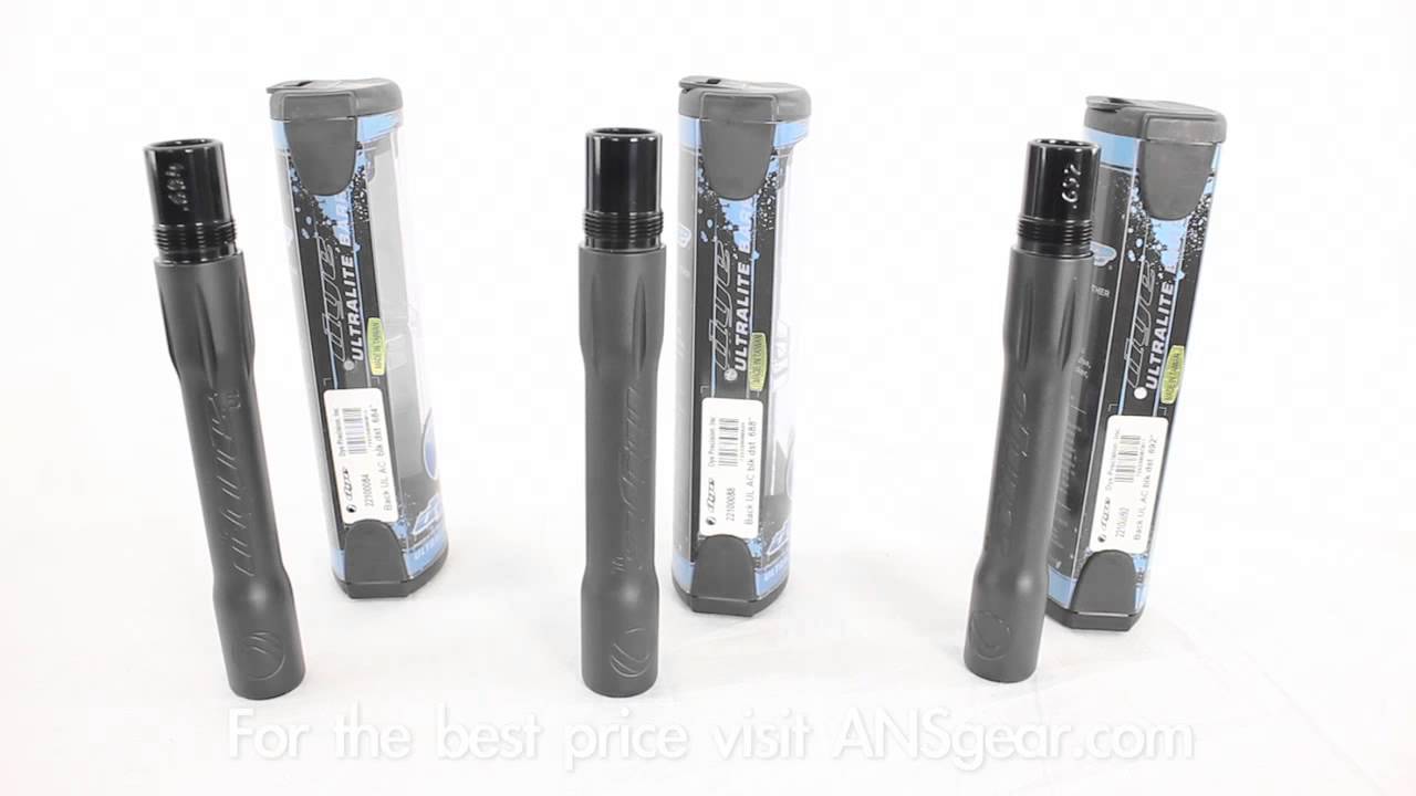 Dye Ultralite 4 Piece Barrel Kit with Boom Box Review YouTube