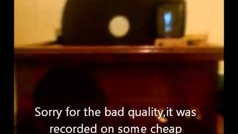 Nipkow Mechanical televisor monitor