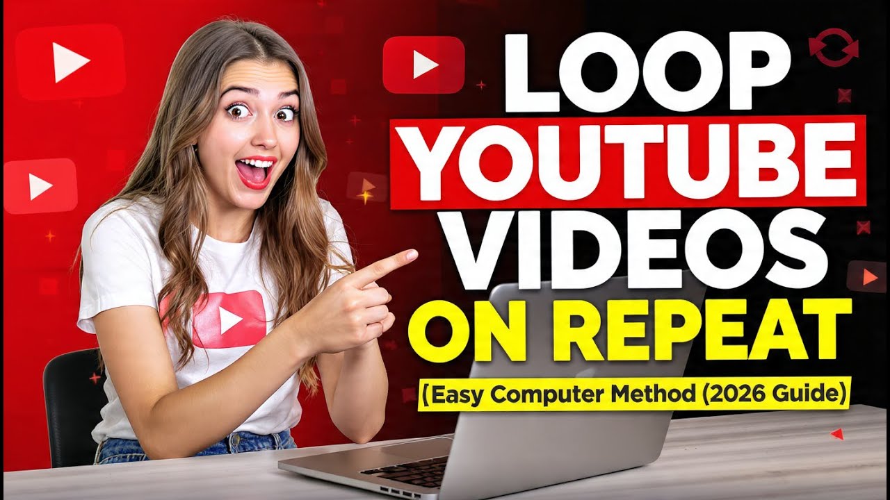 Loop YouTube Videos on Repeat 🔁 Easy Computer Method 2026 Guide - YouTube