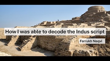 How I was able to decipher the Indus script