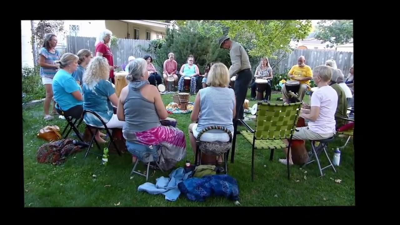 Longmont Community Drum Circle Global Drum Prayer YouTube