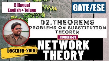 Lecture-20(A)//Network Theory//Problems on Substitution Theorem