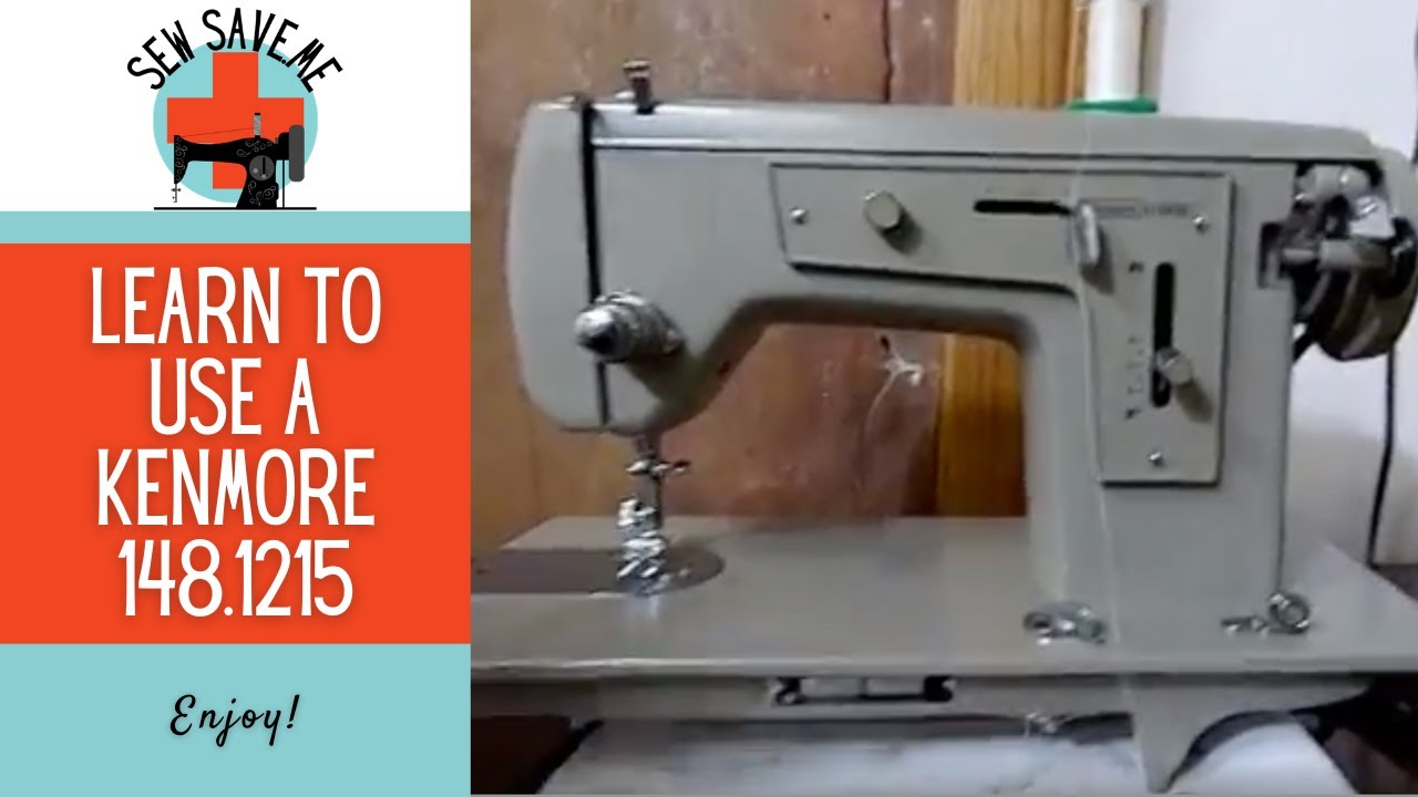 Sears Kenmore Vintage Sewing Machine
