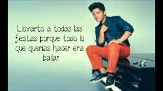 Video thumbnail of "Bruno Mars - When I Was Your Man (Subtitulada en español)"