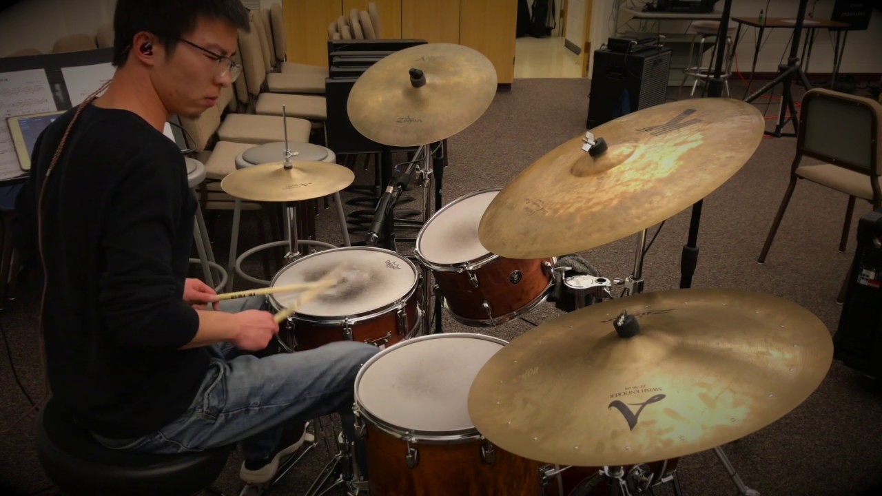 Recording audition for master degree of ASU (drum set in jazz study