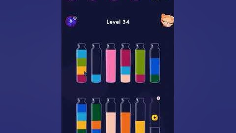 Get Color - Water Sort Puzzle level 34 | Mobile Games