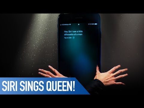 Siri sings Bohemian Rhapsody!!