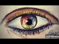 Trippii colourful eye sketch