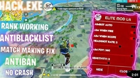 💯ffh4x Auto Headshot Hack‼️ New Injector FF || Free Fire Esp Name Mod Menu Injector Hack #OB32