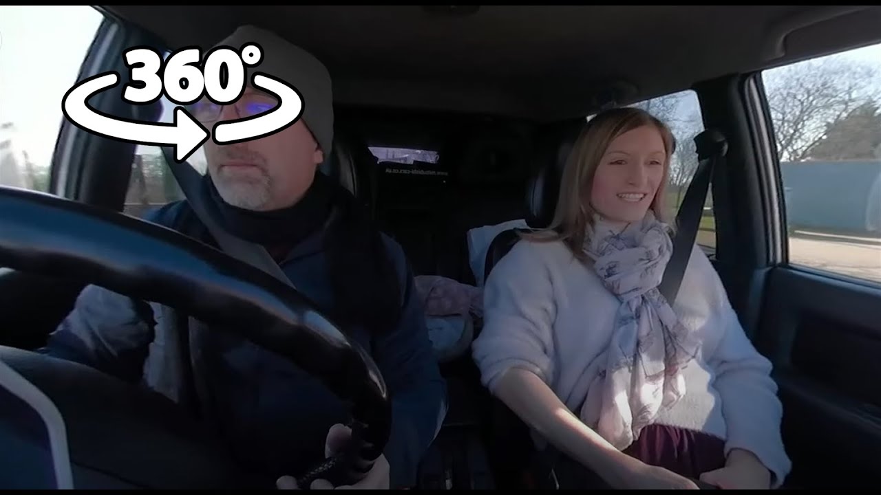 360 VR - Driving to the Waterways Museum in Goole