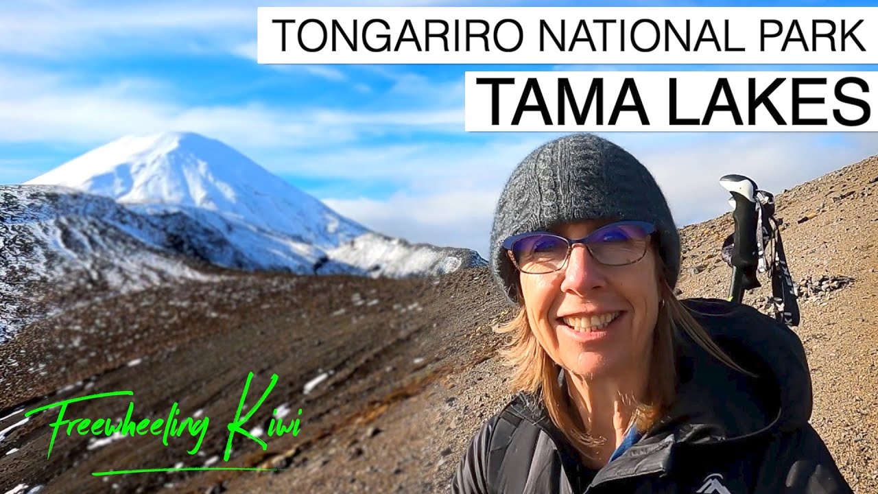 TAMA LAKES is even better than the TONGARIRO CROSSING! TNC, NZ Great Walks ☀️💦🌋☃️🌳🥾