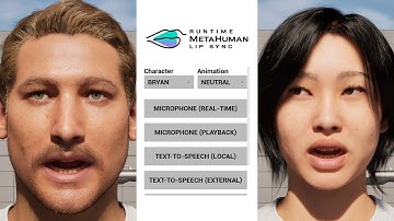 Runtime MetaHuman Lip Sync Plugin – New Realistic Model Demo (UE)