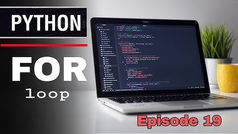 For Loop In Python programming | Python Sinhala Tutorials Episode 19 |SL Android