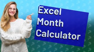 Is there an Excel formula to calculate months between two dates?