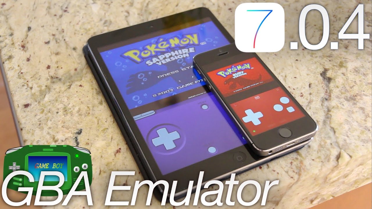 NEW Install GBA Emulator Without iOS 7.0.4 Jailbreak FREE Gba4iOS 2.0 iPhone  5S,iPod iPad & Roms 