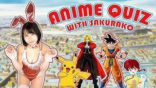 Anime QUIZ with Gravure Idol: Sakurako