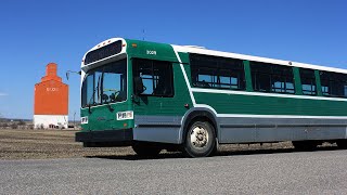 33 Year Old City Transit Bus!! 1991 MCI "Classic" Detroit Diesel 6V92TA Two Stroke diesel engine