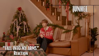 Reaction Junhee Fall Into My Arms Live Clip
