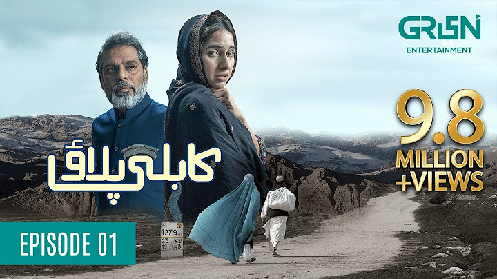 Kabli Pulao | Episode 01 | Sabeena Farooq | Ehteshamuddin | Green TV