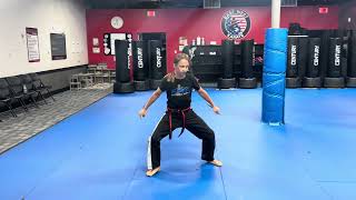 8/7/26 - partial nunchuck kata 1/2