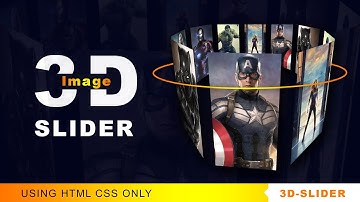 Create Crazy 3D Image Slider Effects Using CSS Only