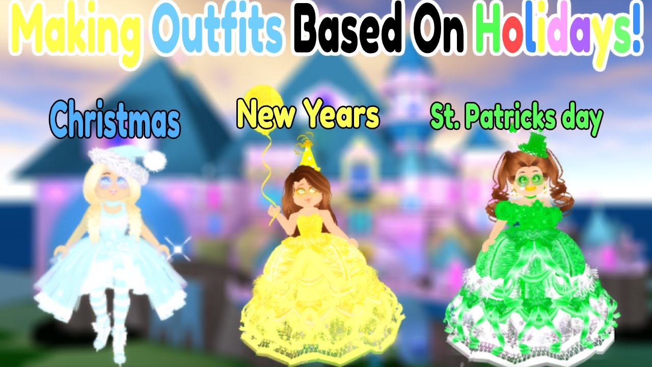 Making OUTFITS Based On HOLIDAYS In Royale High!!! - YouTube