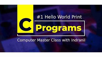 C Programming tutorial in Bengali #1 Hello World Print