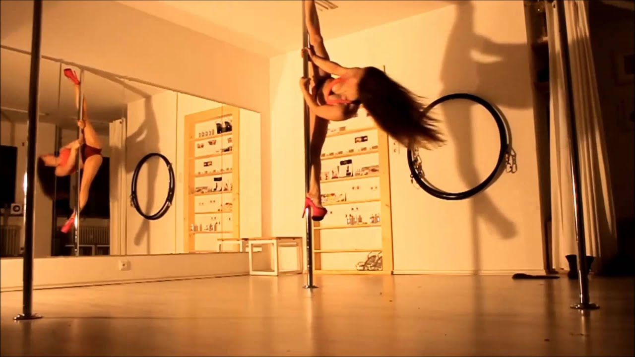 красивый танец pole dance YouTube