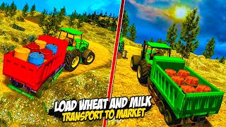 Heavy Tractor Trolley Cargo Simulator 3D - Parking Transport Driver - Android Emulater Gameplay LV-1 screenshot 4