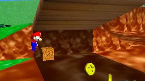 Super Mario 64 - Cork Box freeze