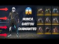 A CONTA ANTIGA MUITO GEMADA QUE NUNCA GASTOU DIAMANTES NO FREE FIRE