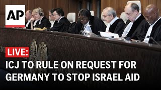 LIVE: ICJ to rule on Nicaragua’s request for Germany to halt aid to Israel