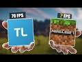 Minecraft TLauncher VS Original Minecraft Launcher | Low End PC FPS Test | Minecraft Java