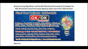 Deep Learning Algorithms and Parallel Distributed Computing Techniques for High Resolution Load Fore