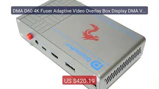 DMA D60 4K Fuser Adaptive Video Overlay Box Display DMA Vid... — Top Pick 2026 | Unbeatable Price!