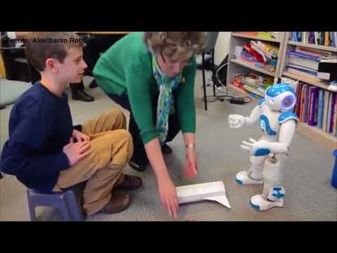 Terapias con robots para niños autistas