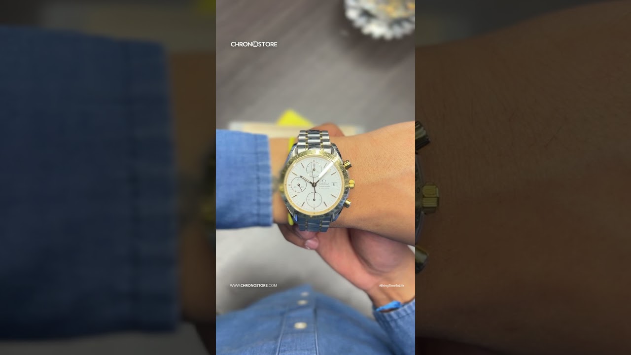 18K Omega Speedmaster Trick | Chronostore