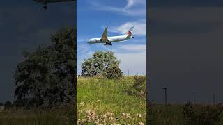 Air Canada Boeing 787-8 B788 Dreamliner Landing At Toronto Pearson International Airport Yyz