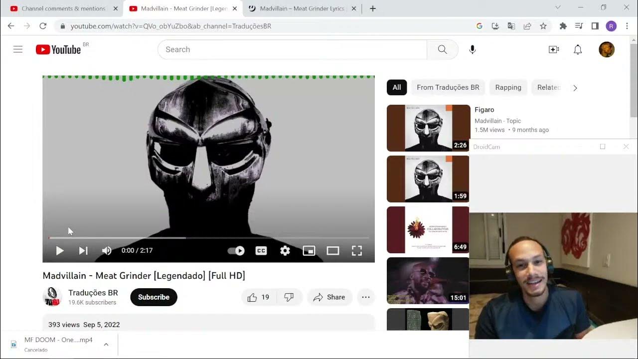 Madvillain Meat Grinder (Tradução) YouTube