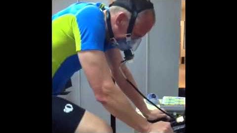 VO2max test at Drummond