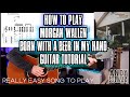 (EASY song to play on guitar ) Morgan Wallen - Born With A Beer In My Hand Guitar Tutorial