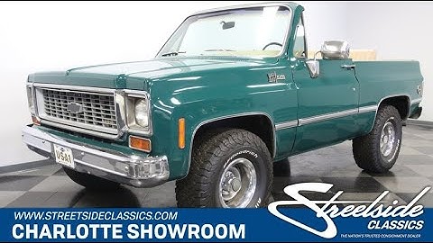 1973 Chevrolet Blazer Cheyenne K5 4X4 for sale | 5971 CHA