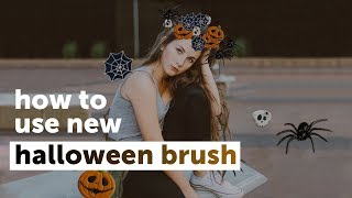 Halloween Lovers! New Halloween Brushes are Here! | PicsArt Tutorial screenshot 1