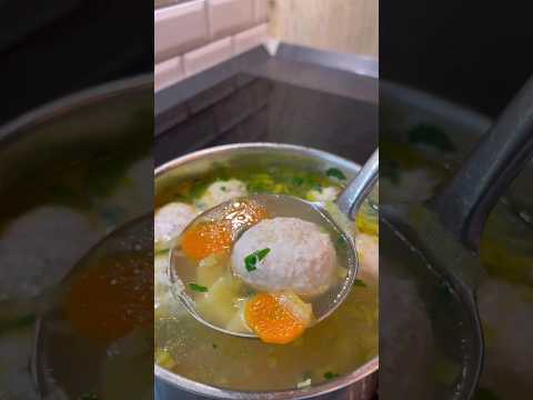 СУПЧИК С ТЕФТЕЛЯМИ Лёгкий супчик для уютного вечера🍲