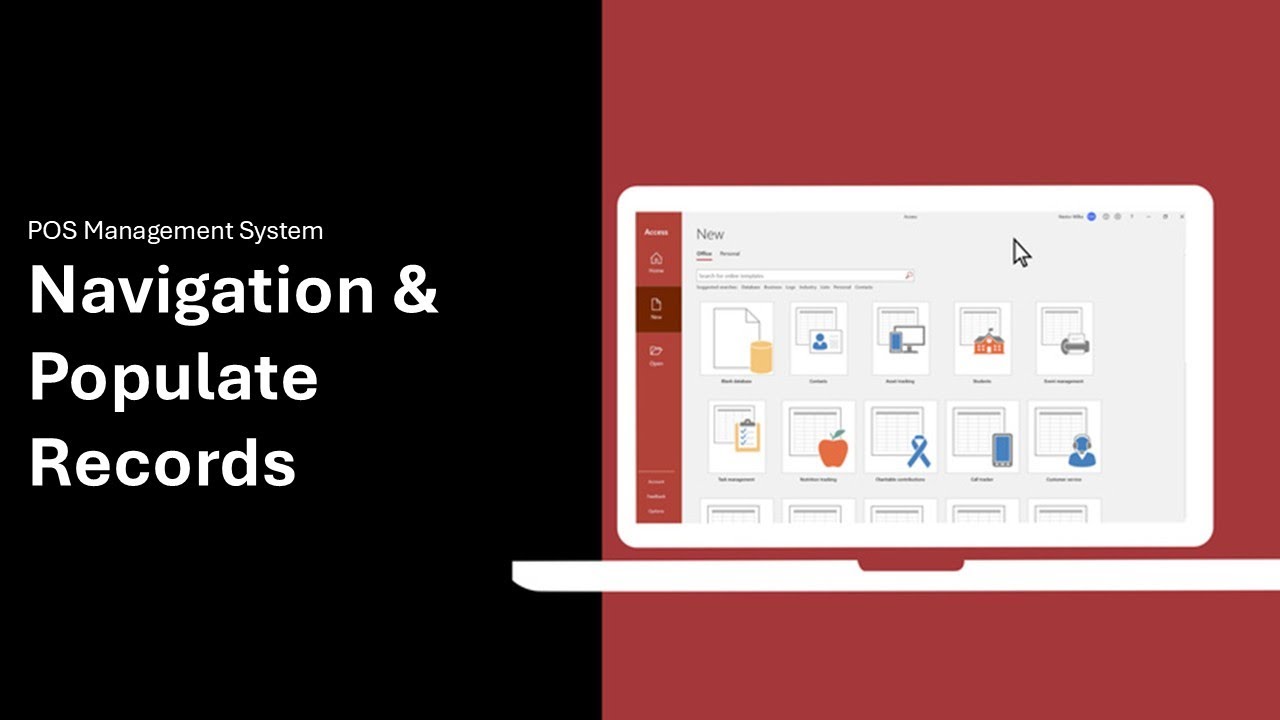 How to Make POS System | 16 - Navigation & Populate Records - YouTube