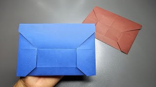 How to make an envelope origami a4, origami paper envelope instructions, How To